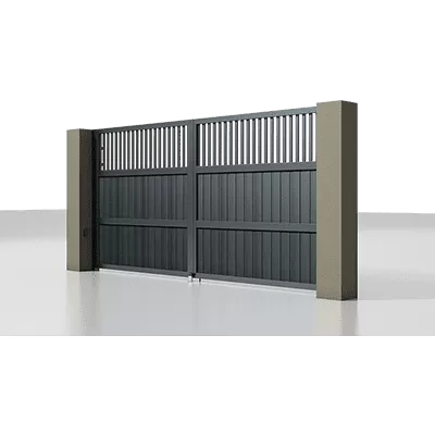 Распашные ворота ALUTECH Prestige